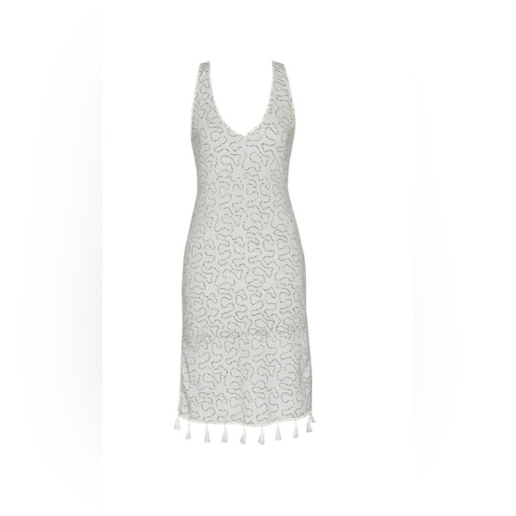 Sunshine 79 Shine Crochet Midi Dress Cover Up